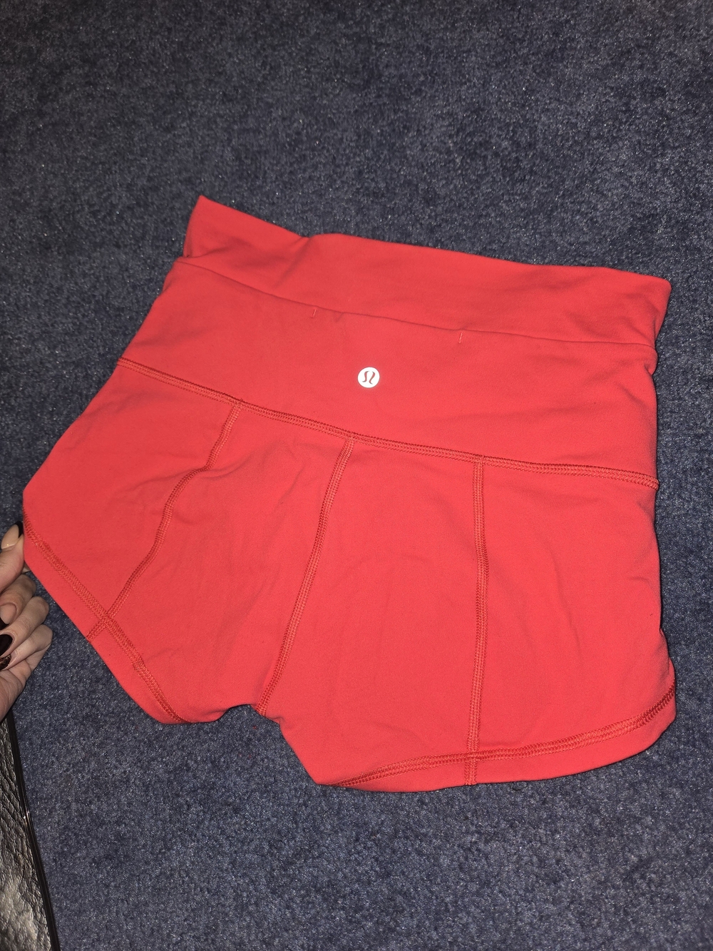 Lululemon Women's Pink/orange Athletic Shorts